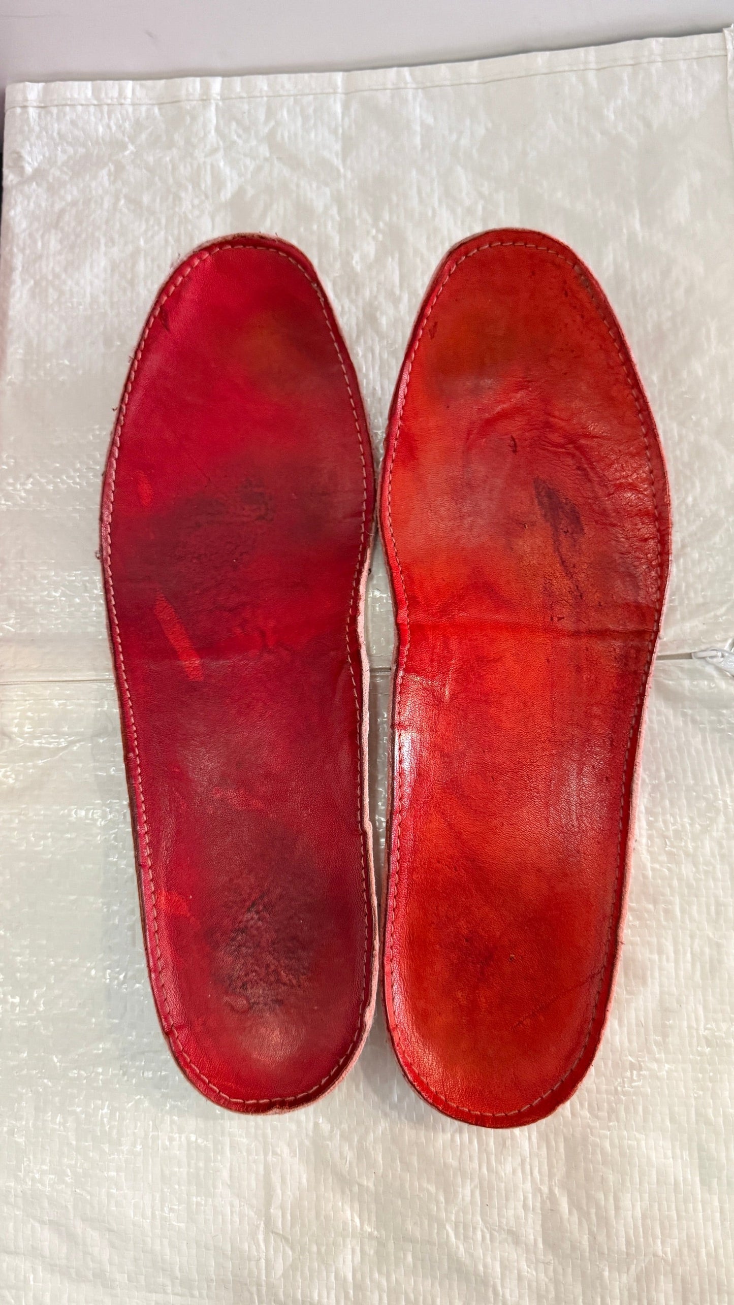 Red O.D. Unlined Derbies AM/2600L CUL-PTC/13 by Carol Christian Poell