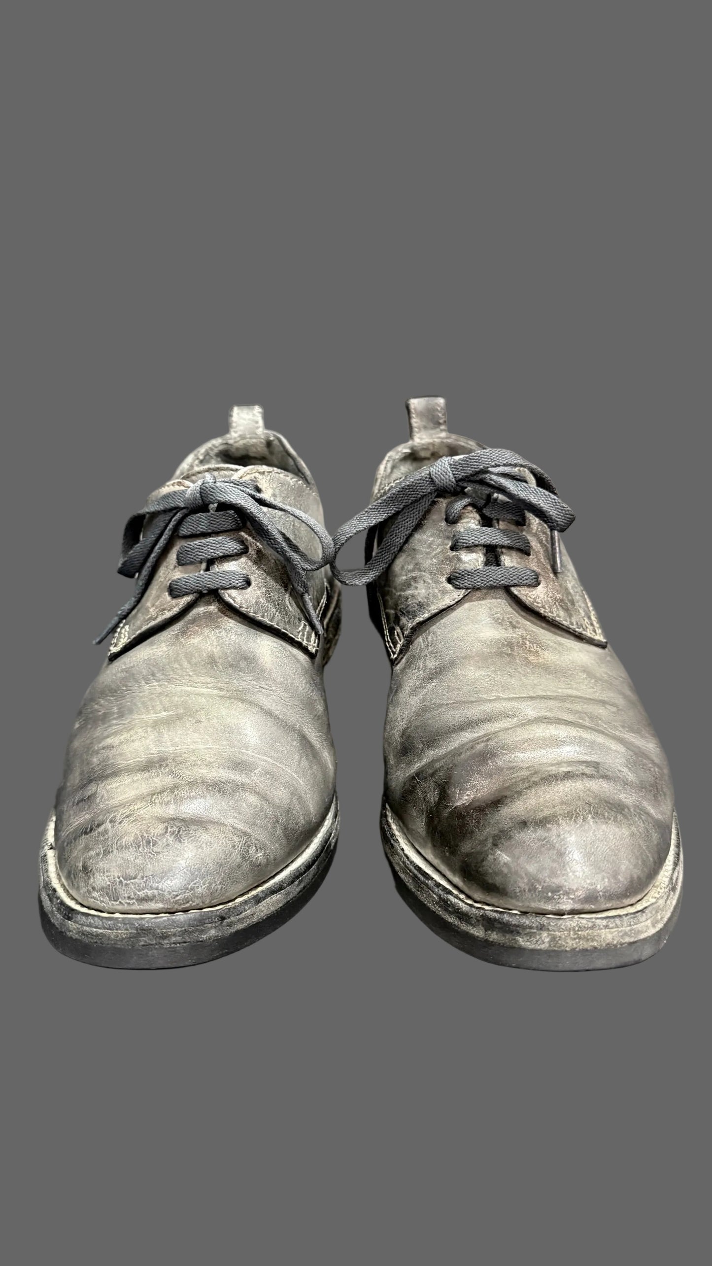 Grey O.D. Unlined Derbies AM/2600 CUL-PTC/08 by Carol Christian Poell