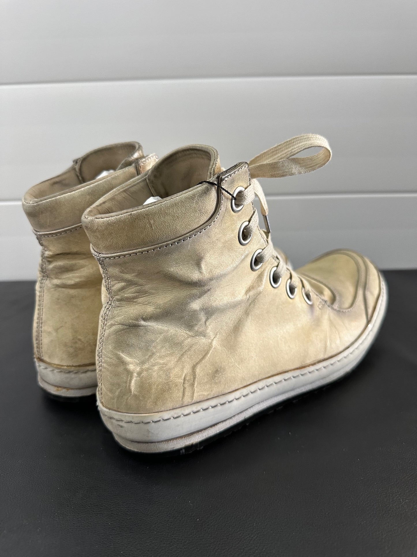 Dirty White Kangaroo Sneakers by A1923