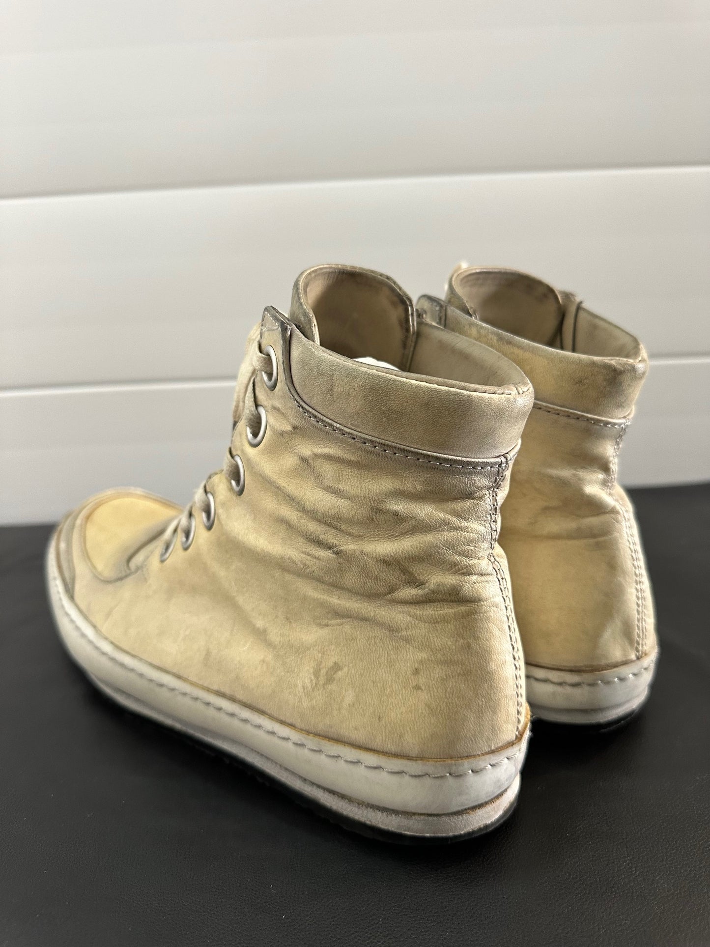 Dirty White Kangaroo Sneakers by A1923