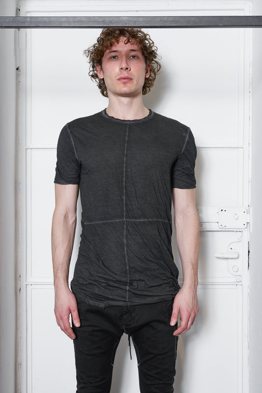 Anthracite Grey Double Short Sleeve T-shirt