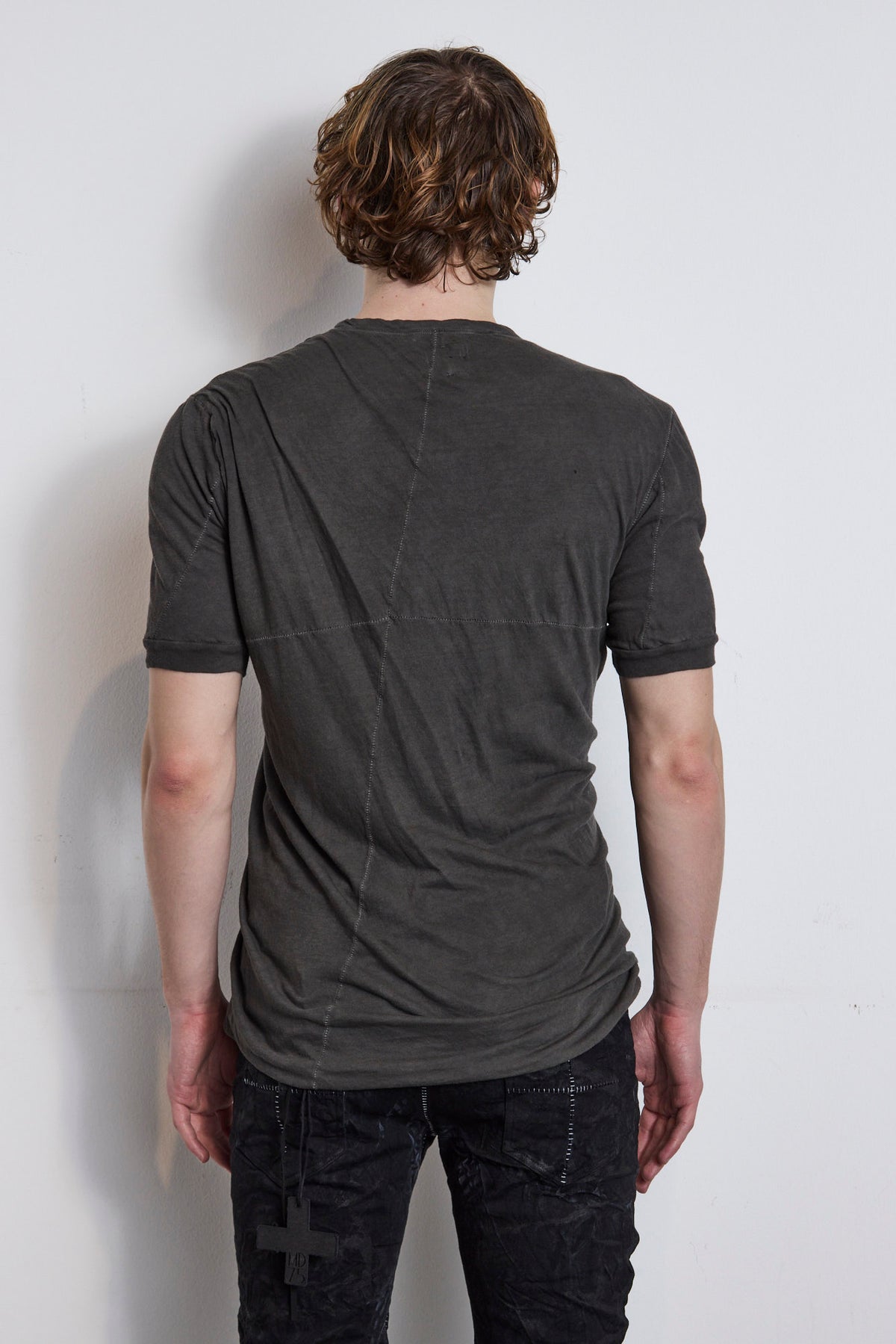 Gargoyle Grey Fade Double Layer T-shirt