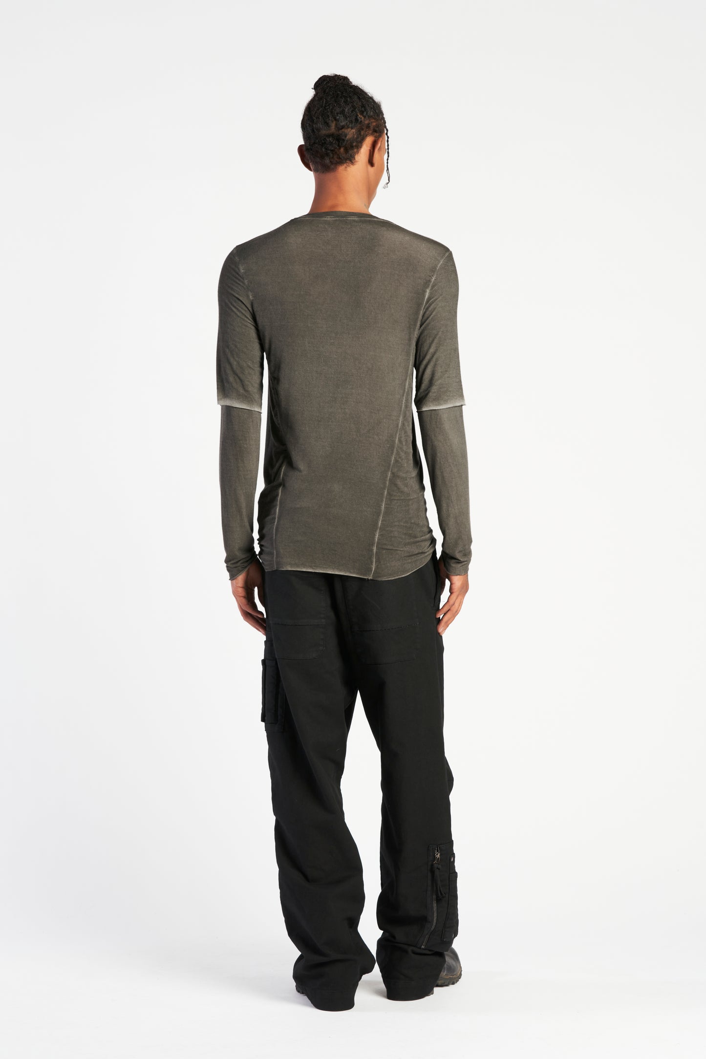 STORM GREY LAYERED T-SHIRT M3776