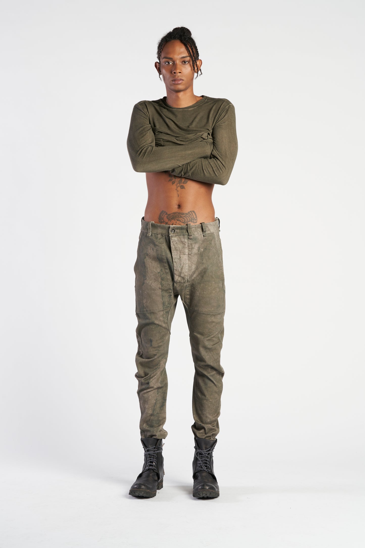 FOSSIL REVERSIBLE SLIM PANTS M3782