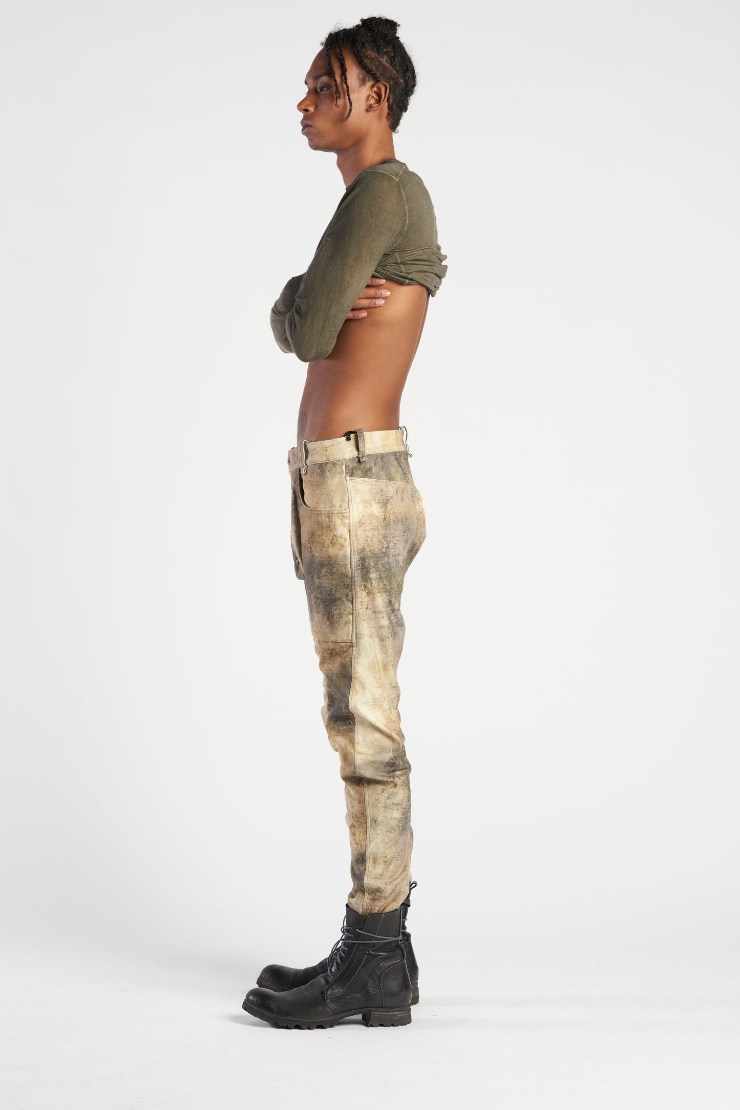 FOSSIL REVERSIBLE SLIM PANTS M3782