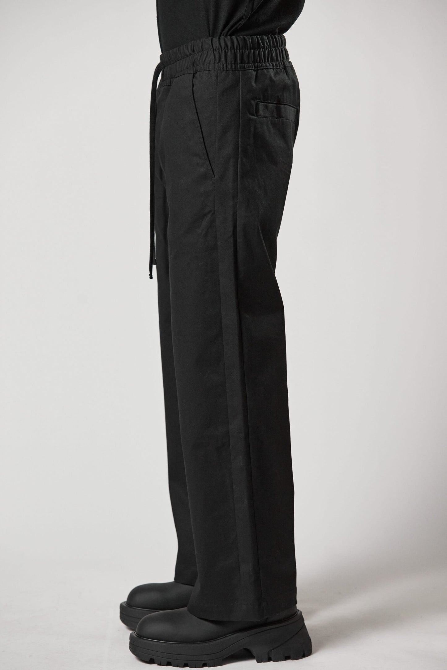 Black Wide Leg Trousers MP 4