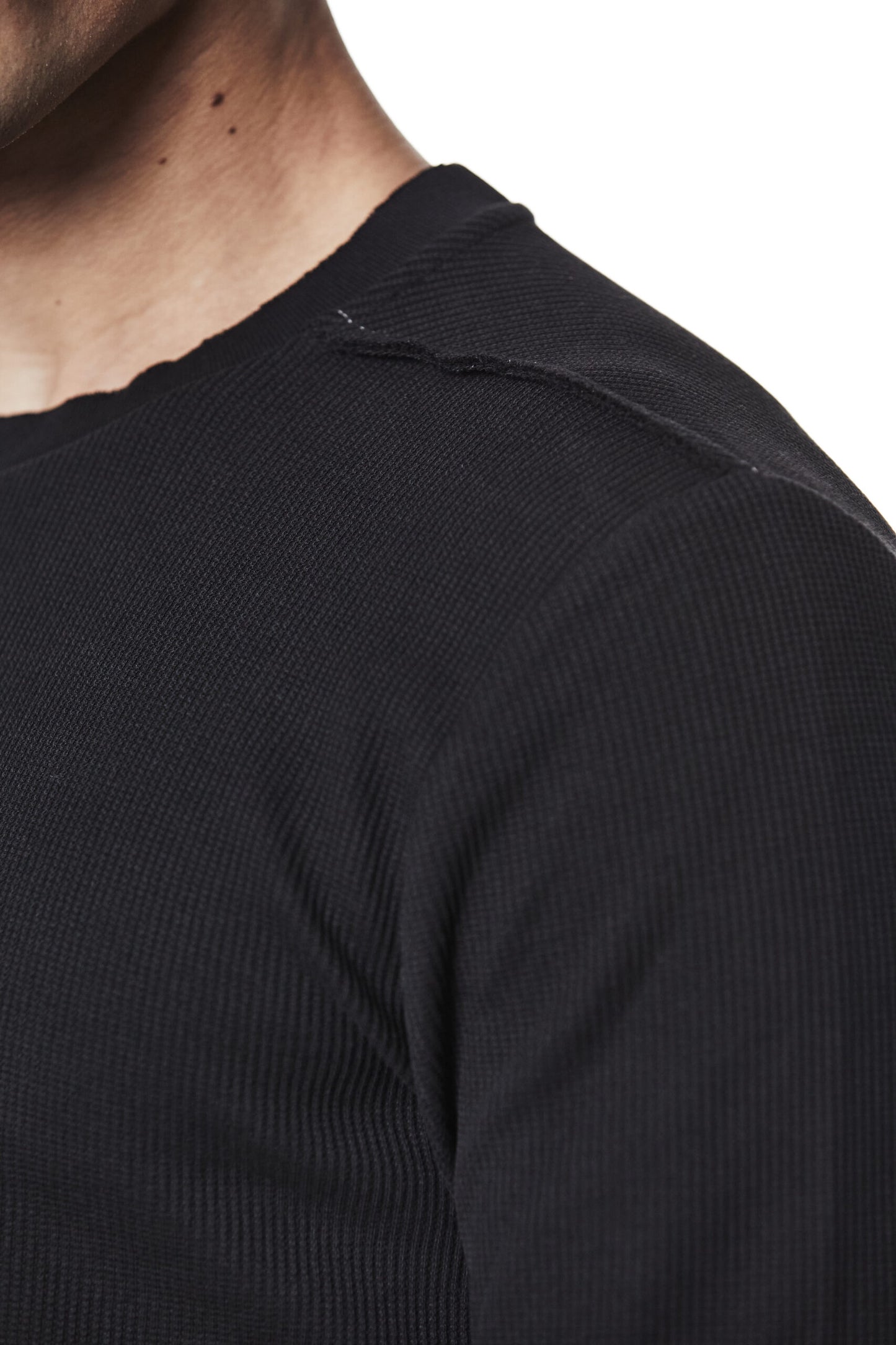 Black 3/4 Sleeve T-shirt MTS 895