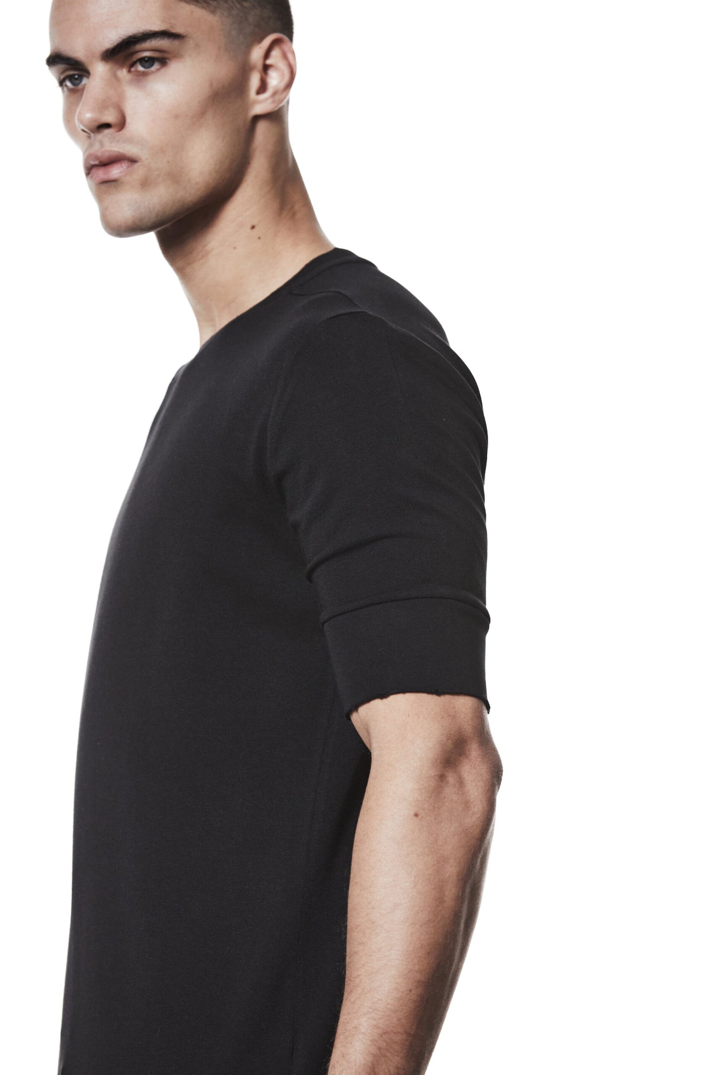 Black Short Sleeve T-shirt MTS 903