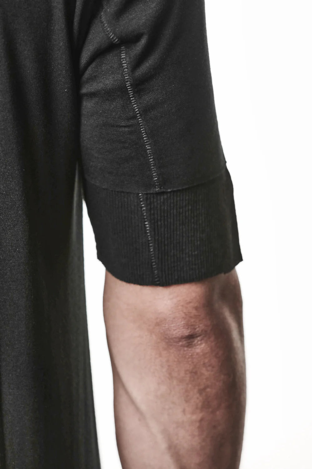 Black Round Neck Modal T-shirt MTS 940