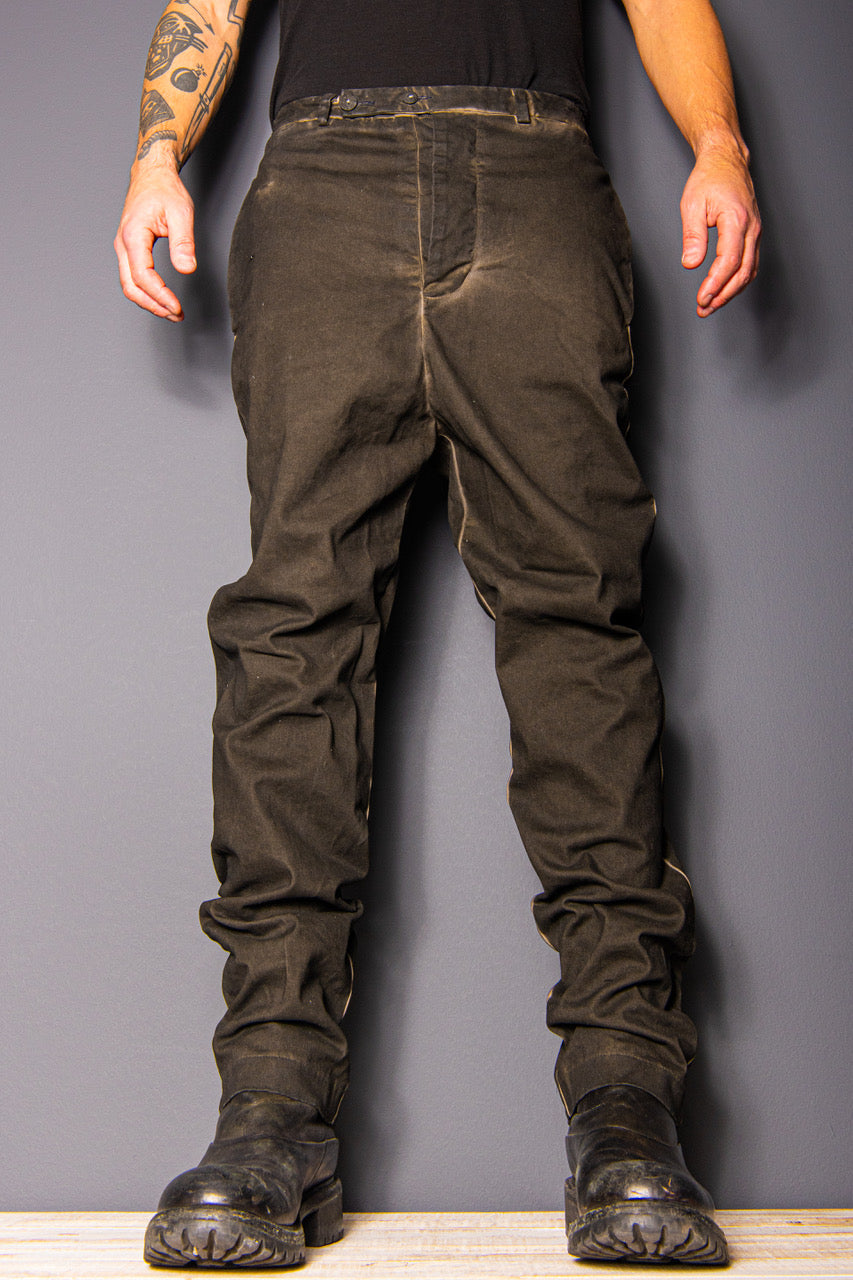 Military Grey Resin Low Crotch Pants – The Archive
