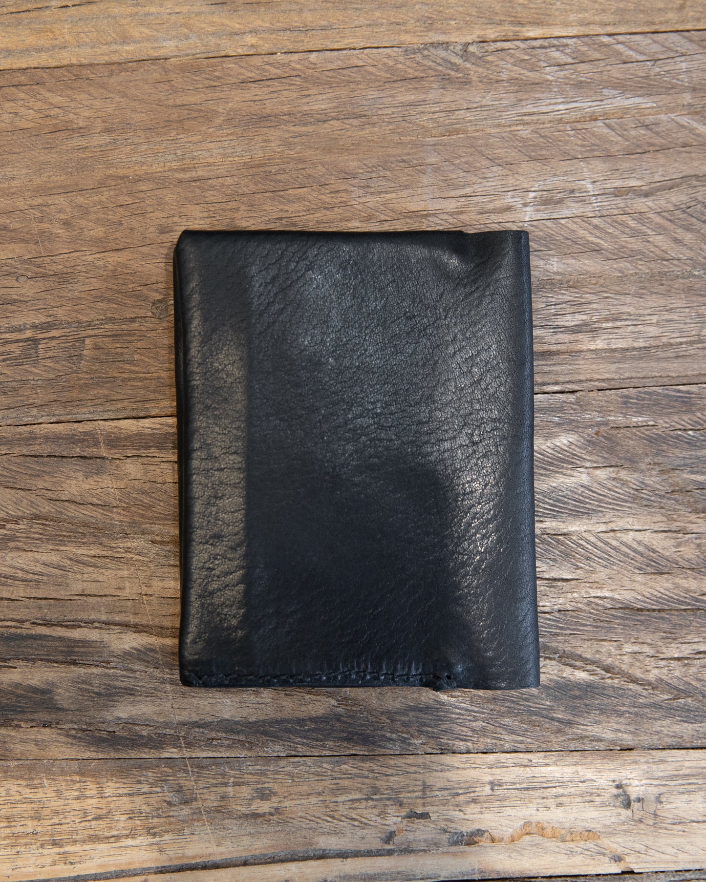 Black Bull Leather Piccolo Card Wallet