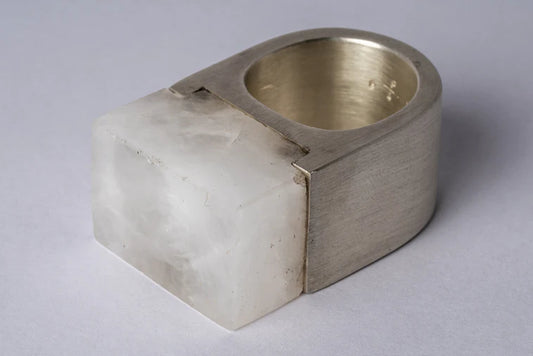 Plate Ring Single Cuboid 17mm 1614-7-MA+Q