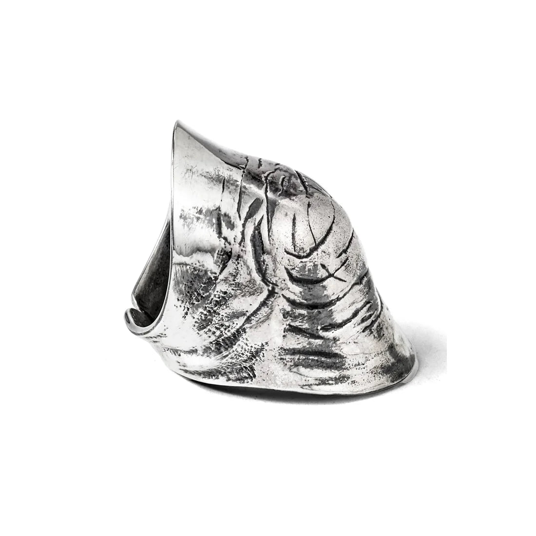 Sterling Silver Wrinkles Knuckle Finger Ring