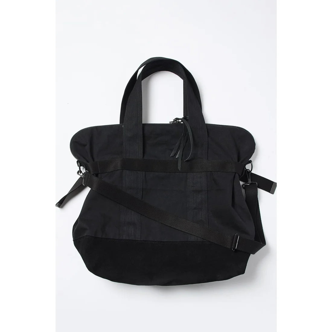 Black Denim Travel Bag
