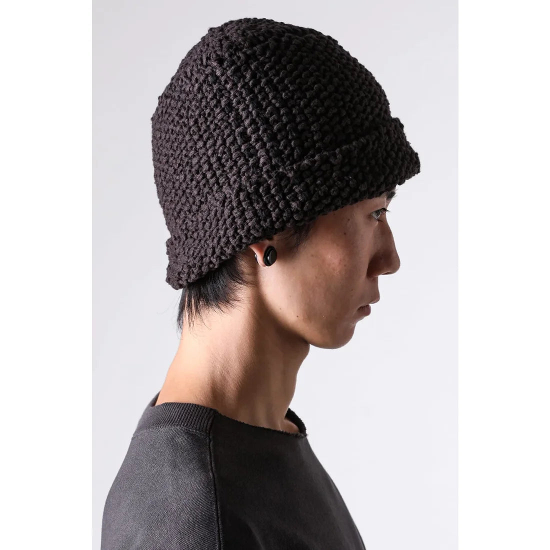 Slub Knit Yarn Beanie