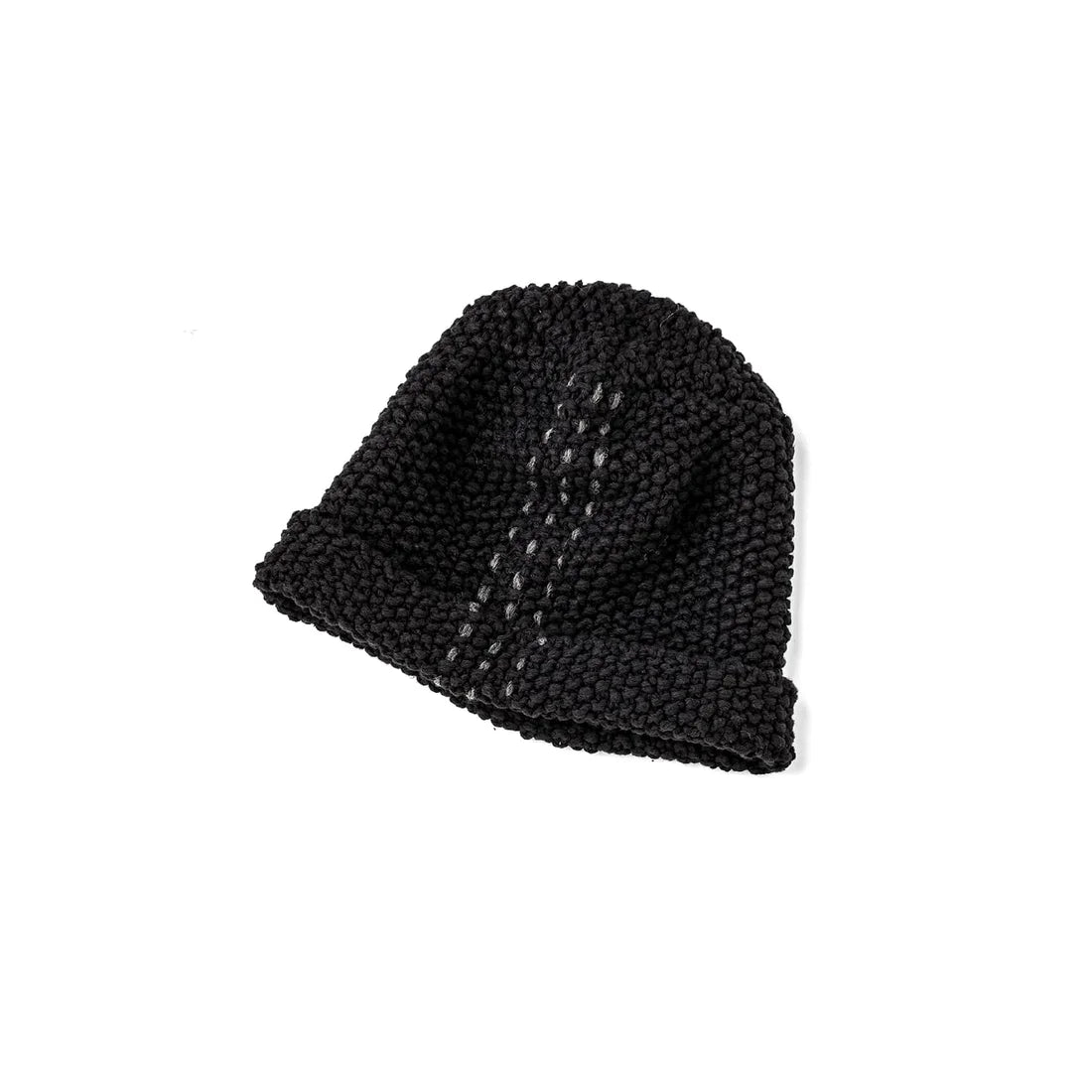 Slub Knit Yarn Beanie