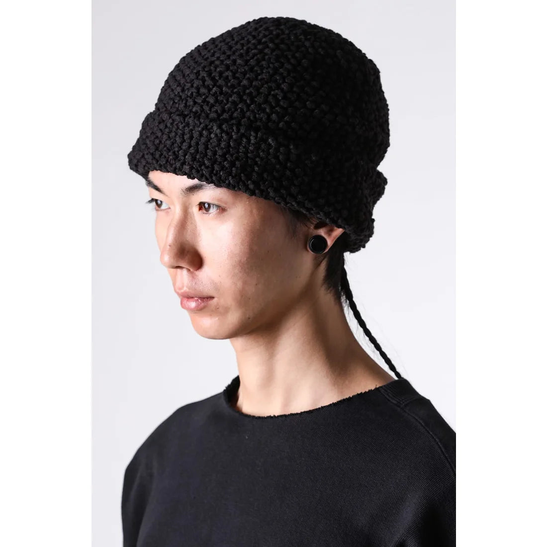 Slub Knit Yarn Beanie