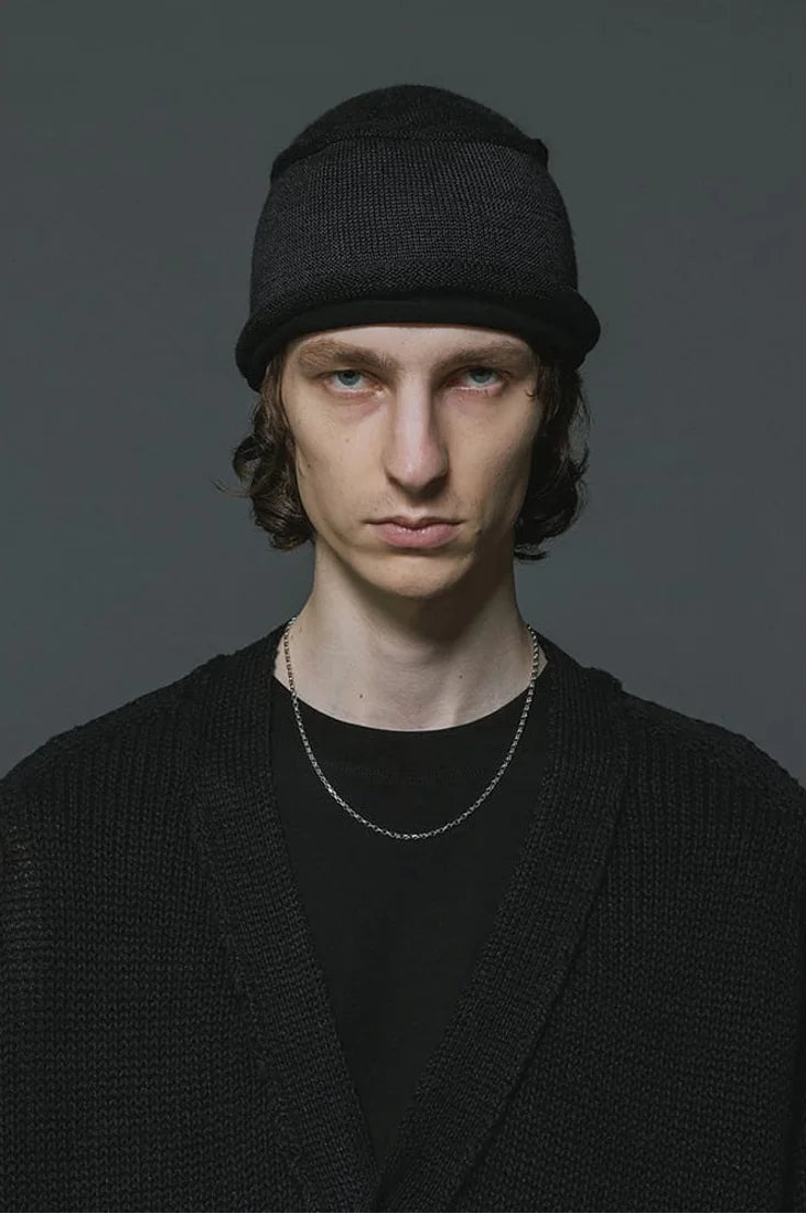 Cotton Linen Knit Beanie