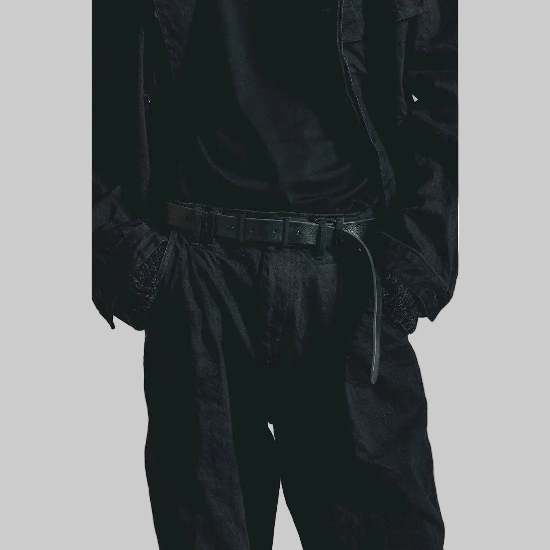 Black Leather Belt