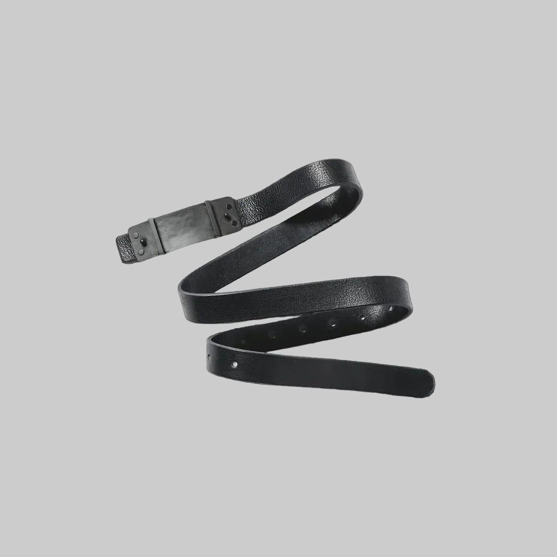 Black Leather Belt