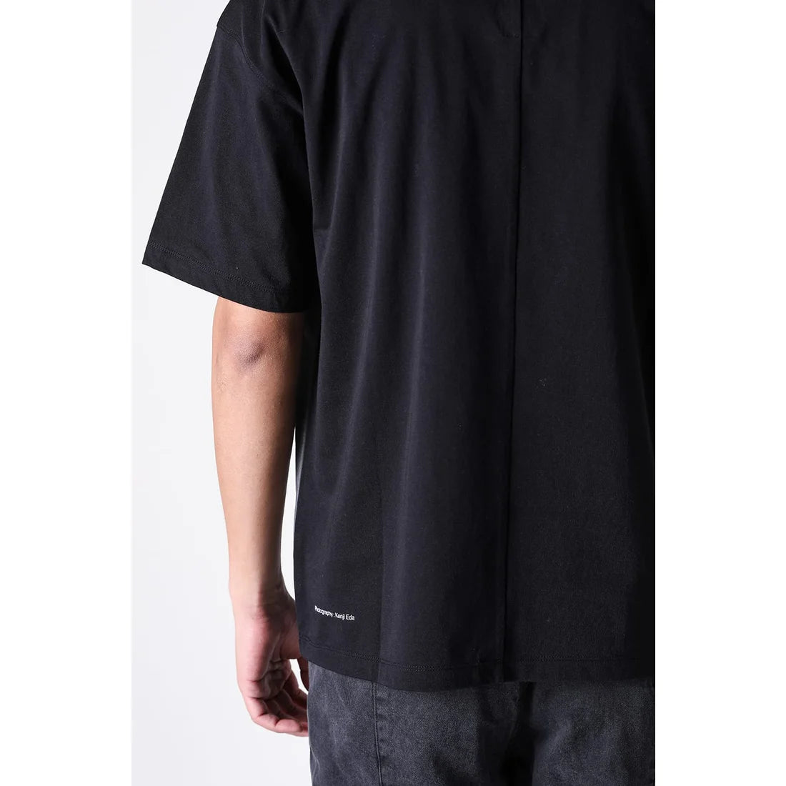 Black Printed Landscape T-shirt