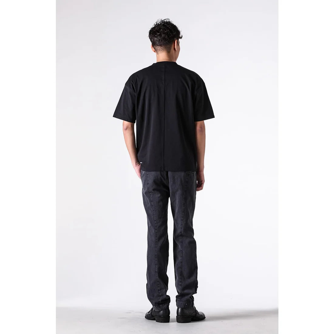 Black Printed Landscape T-shirt