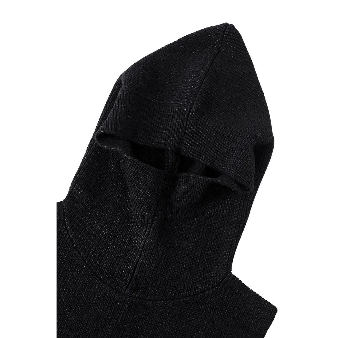 BLACK KNIT BALACLAVA