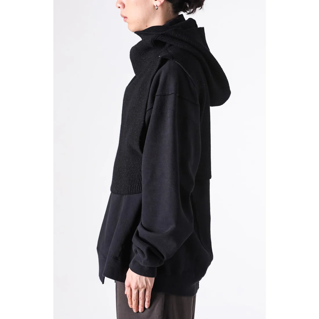 BLACK KNIT BALACLAVA