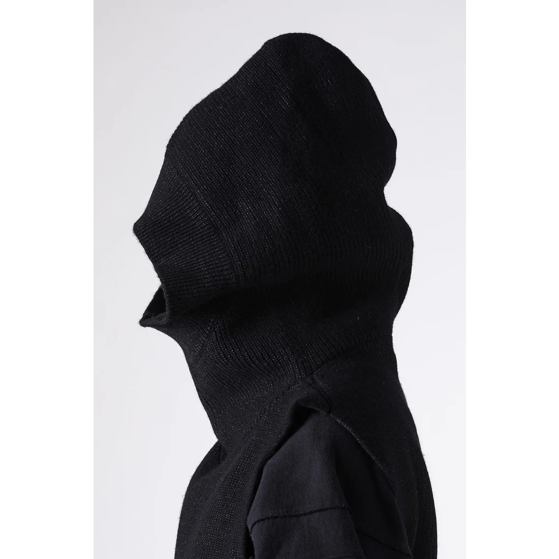 BLACK KNIT BALACLAVA