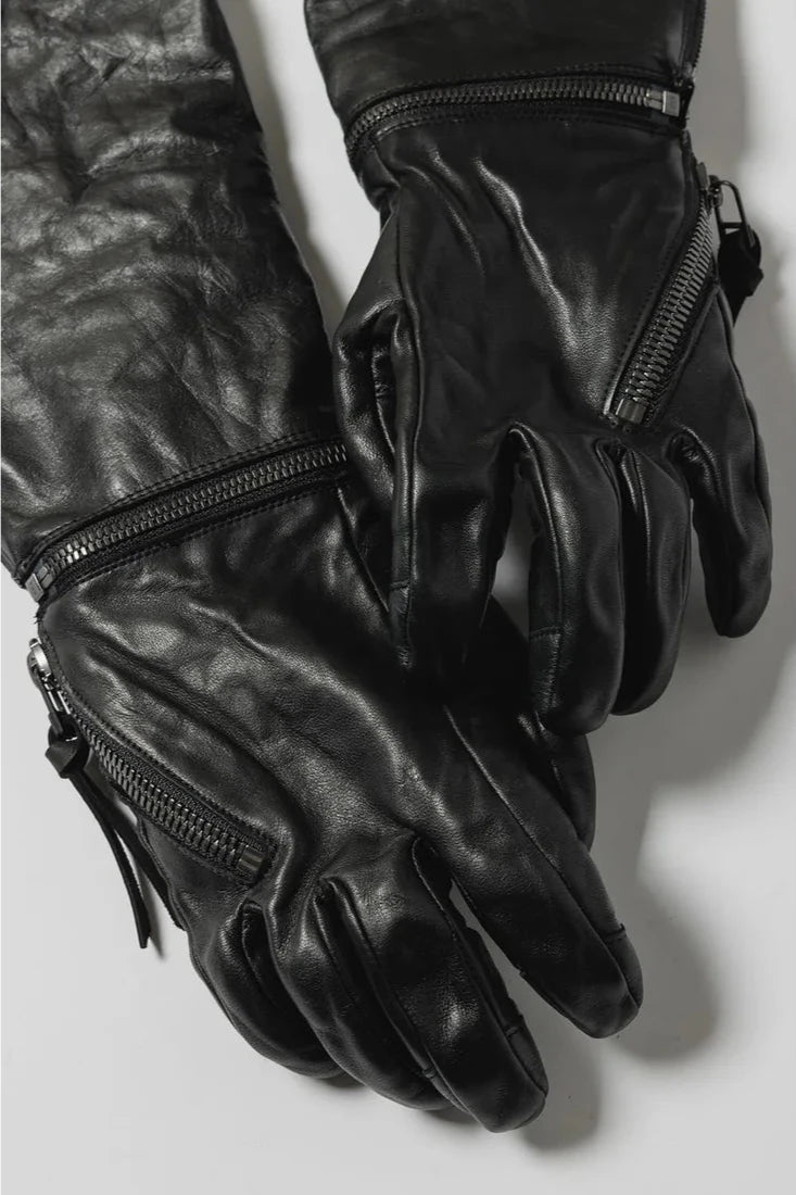 Black The Viridi-anne Collaboration Horse Leather Long Glove