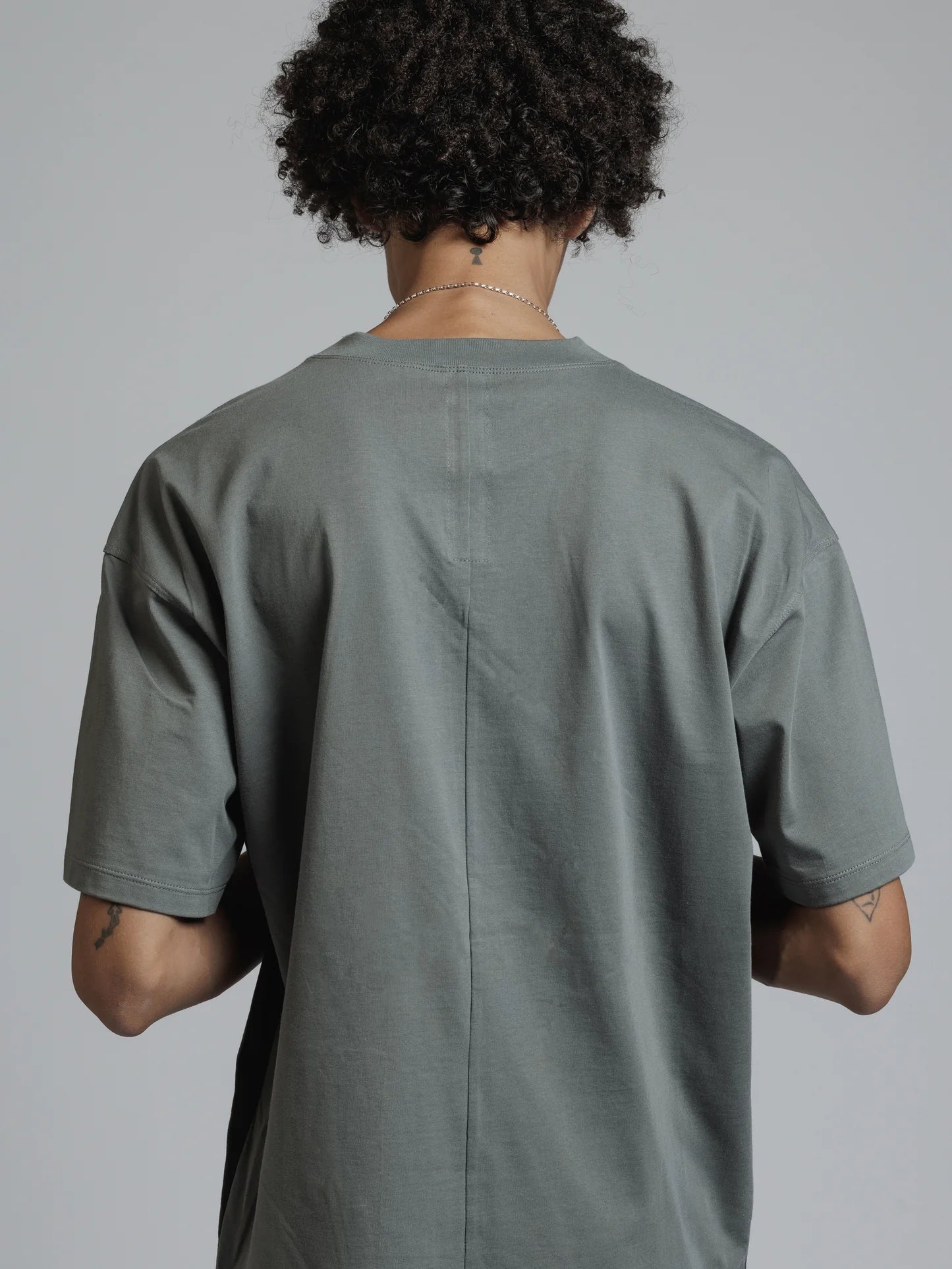 Grey Printed Landscape T-shirt