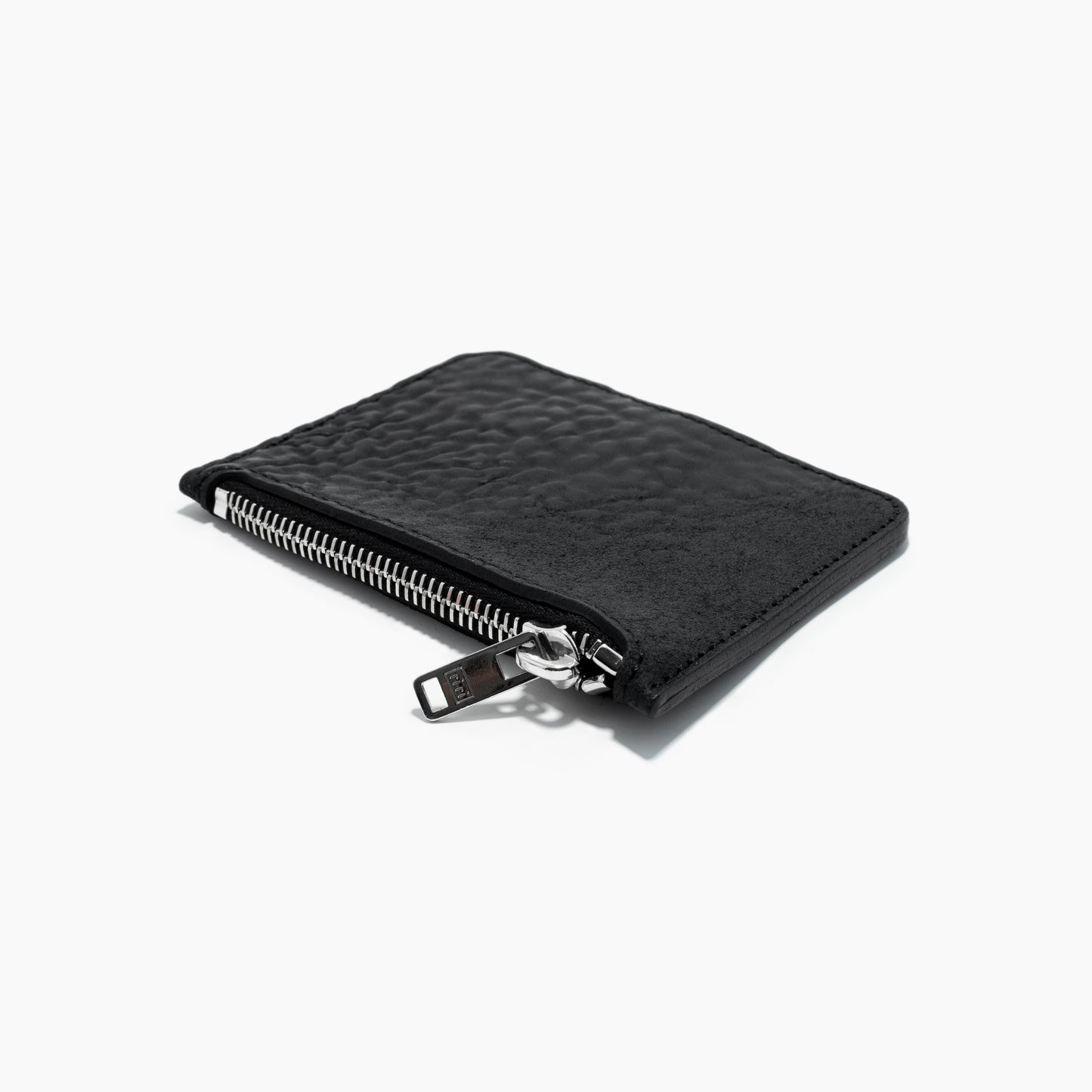 Black Culatta Horse Currency Zipper Wallet