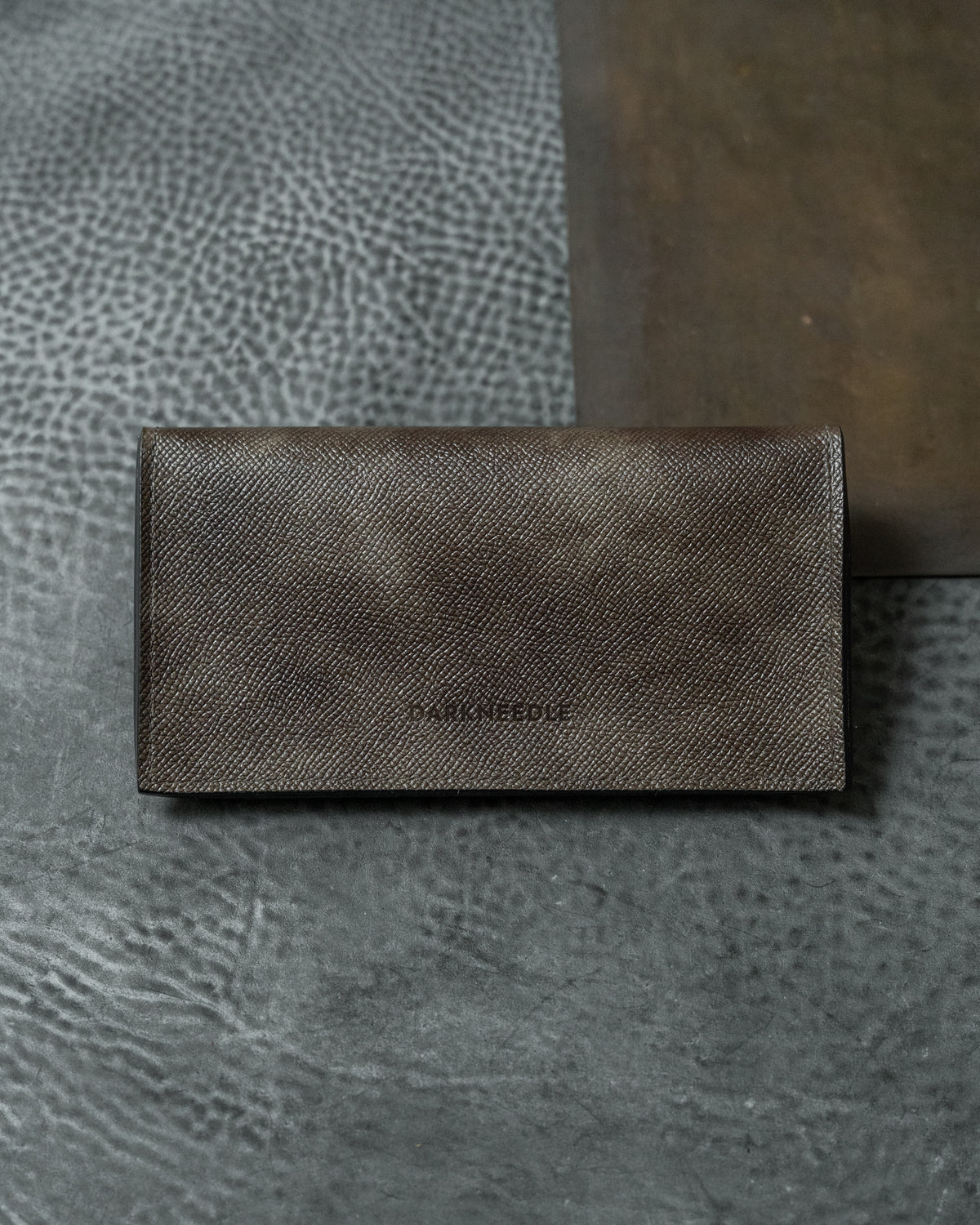 Museum Calf Italian Leather Eyewear Snap Case