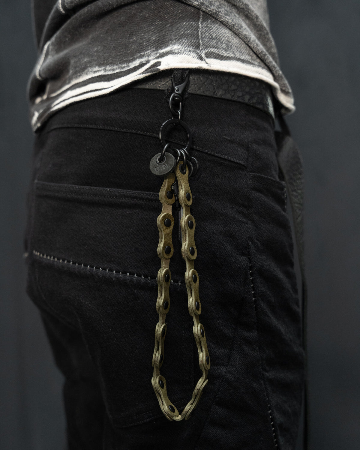 Nexo Horse Leather Keychain