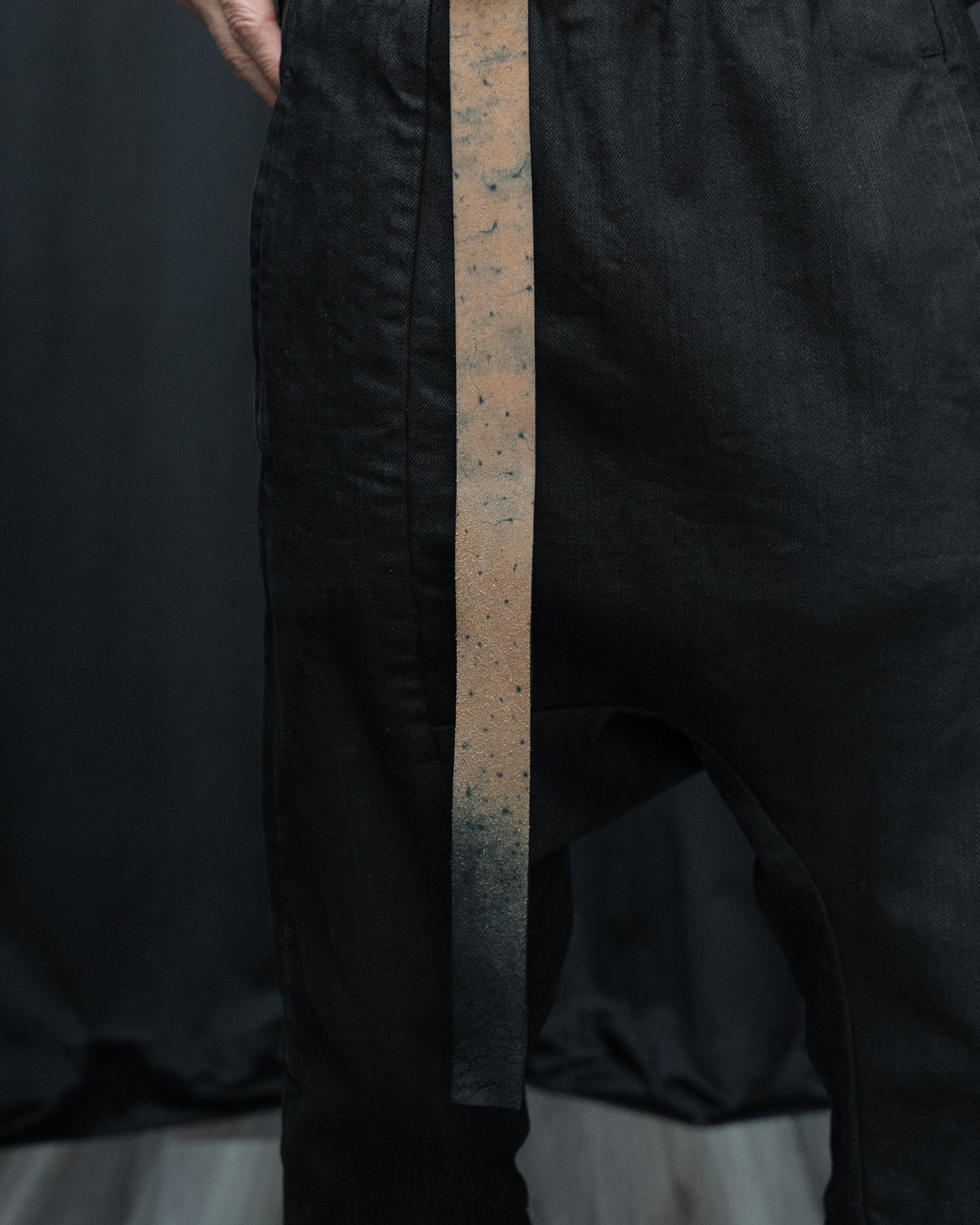 Marbled Horse Culatta Leather Aro Reversible Belt