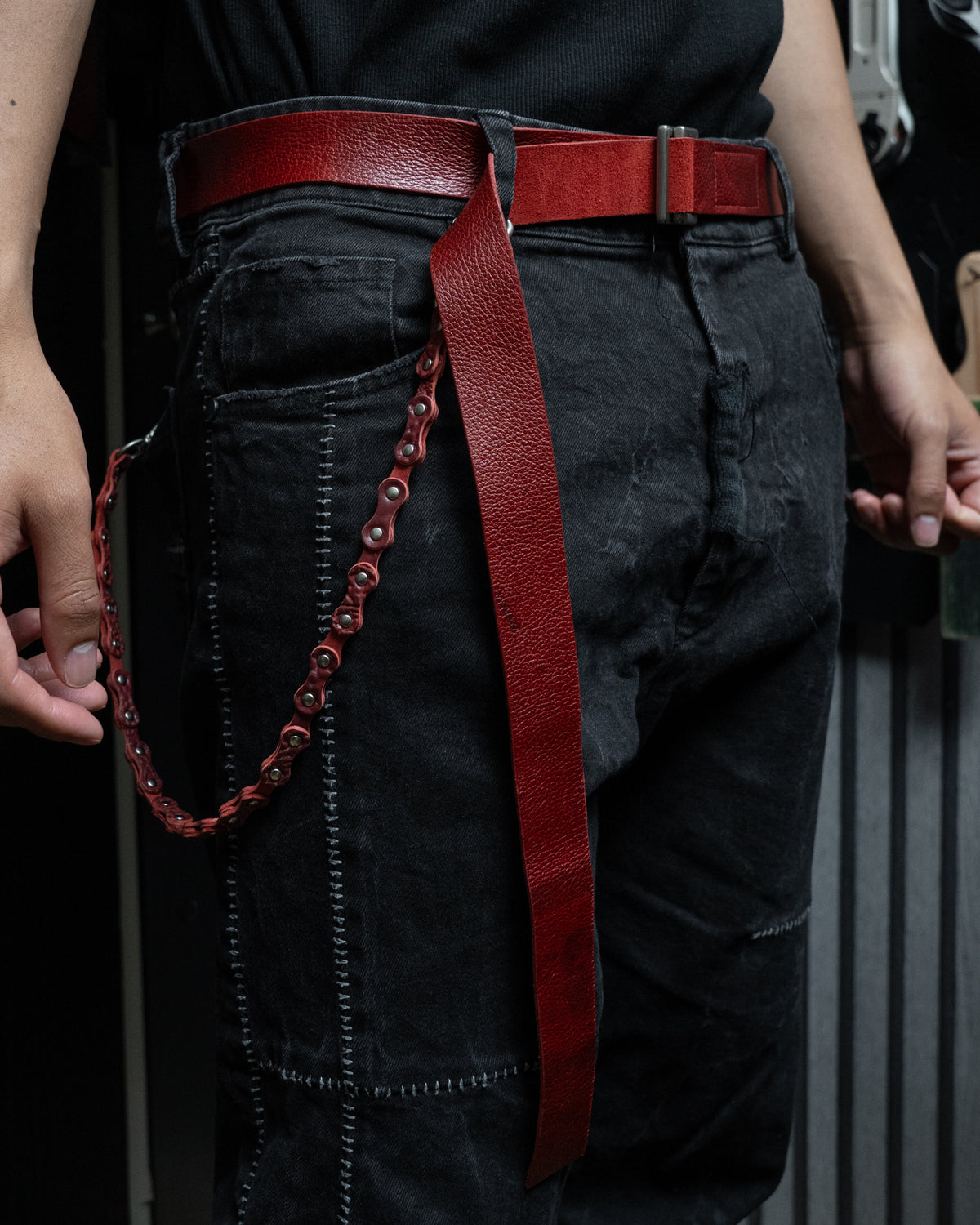 Bovine Leather Aro Belt