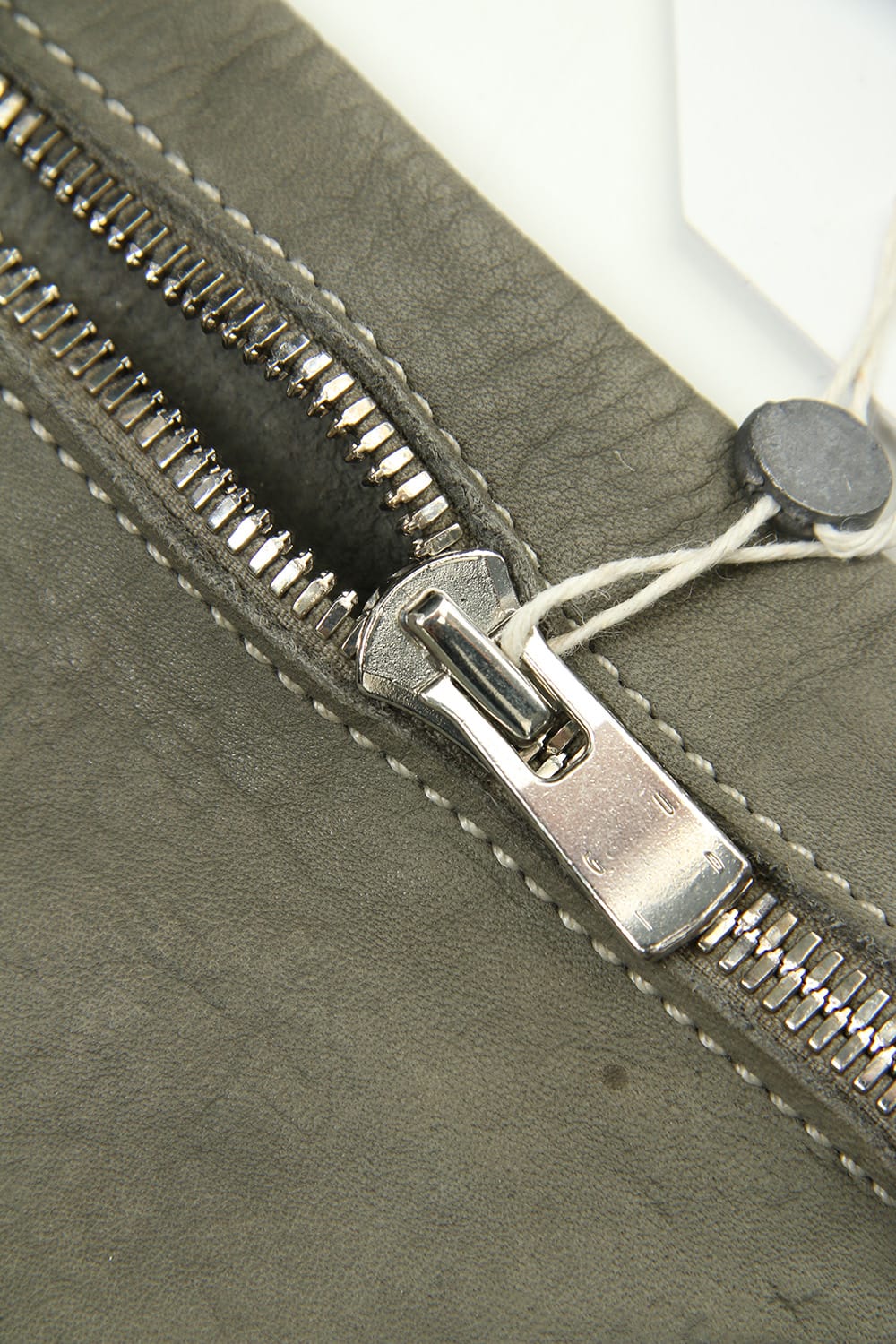 Military Green Soft Horse Leather Small Belt Bag Q100