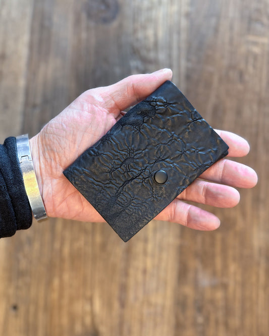 Black Culatta Horse Snap Card Holder