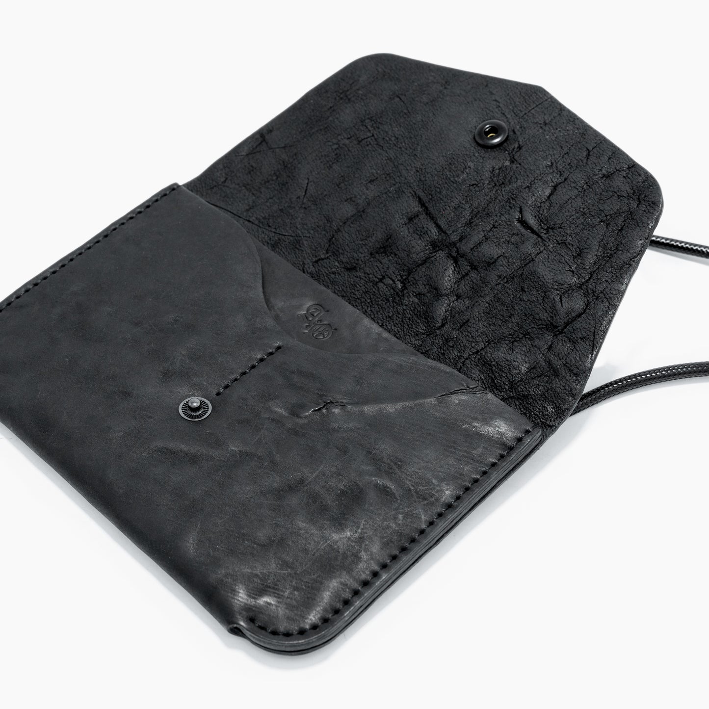 Black Culatta Horse Travel Wallet