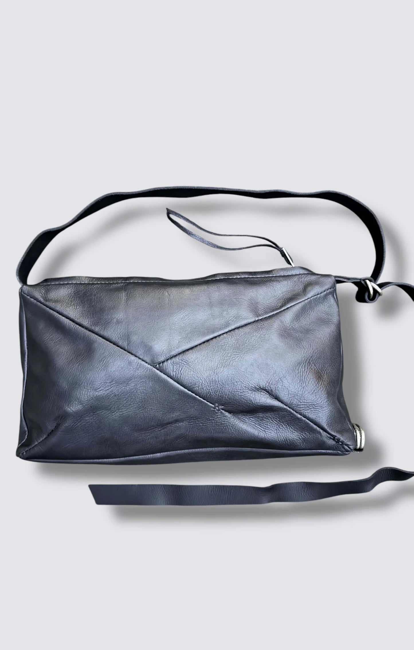 Werk 41P  Leather Messenger Bag