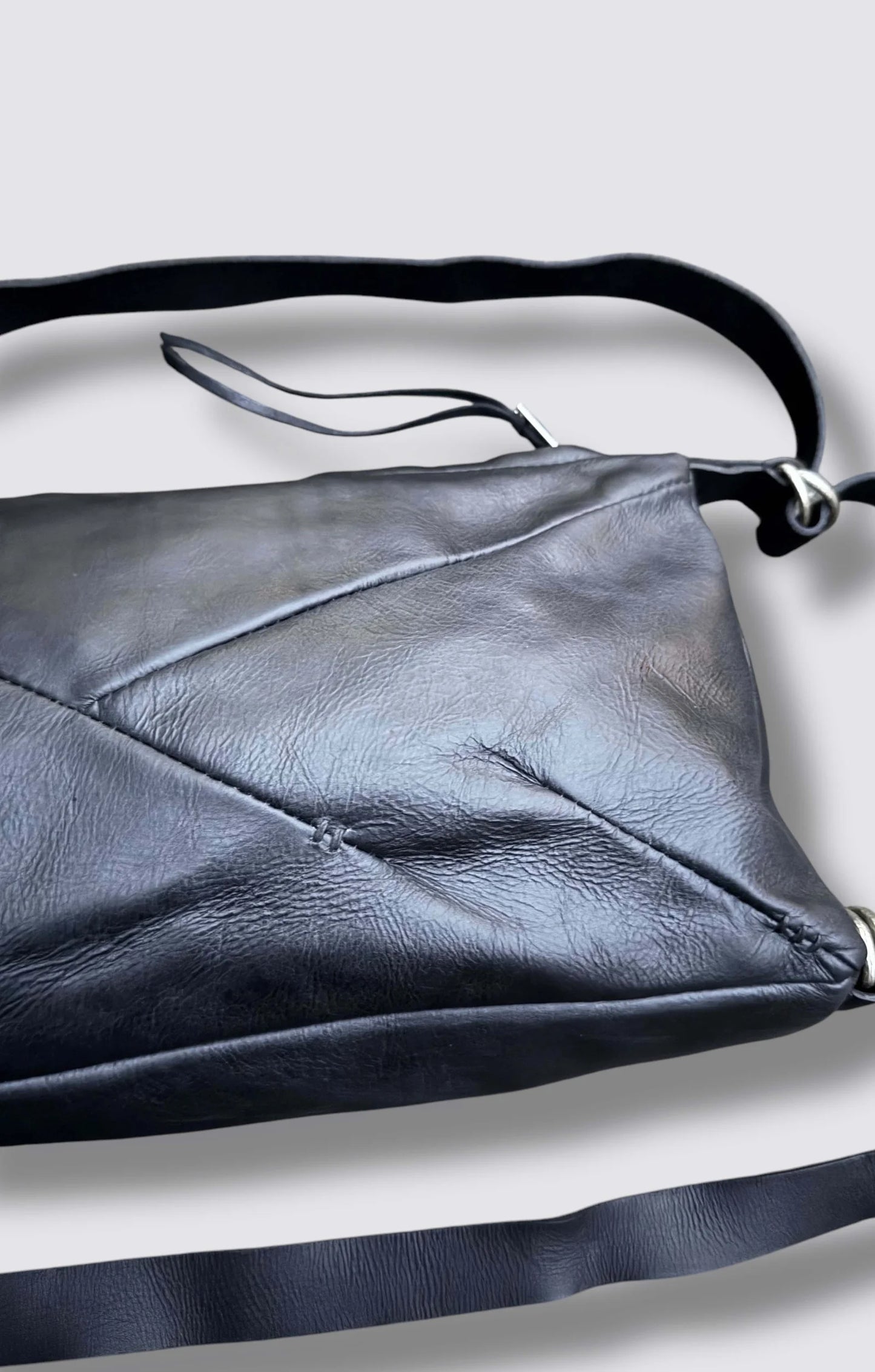 Werk 41P  Leather Messenger Bag