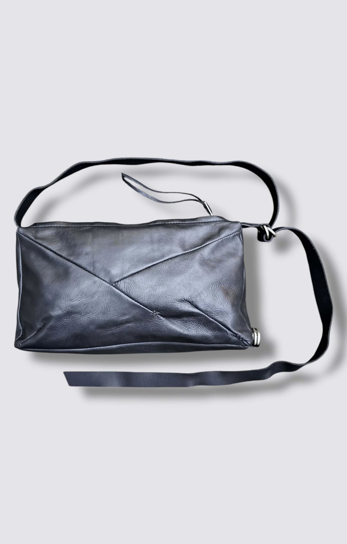 Werk 41P  Leather Messenger Bag