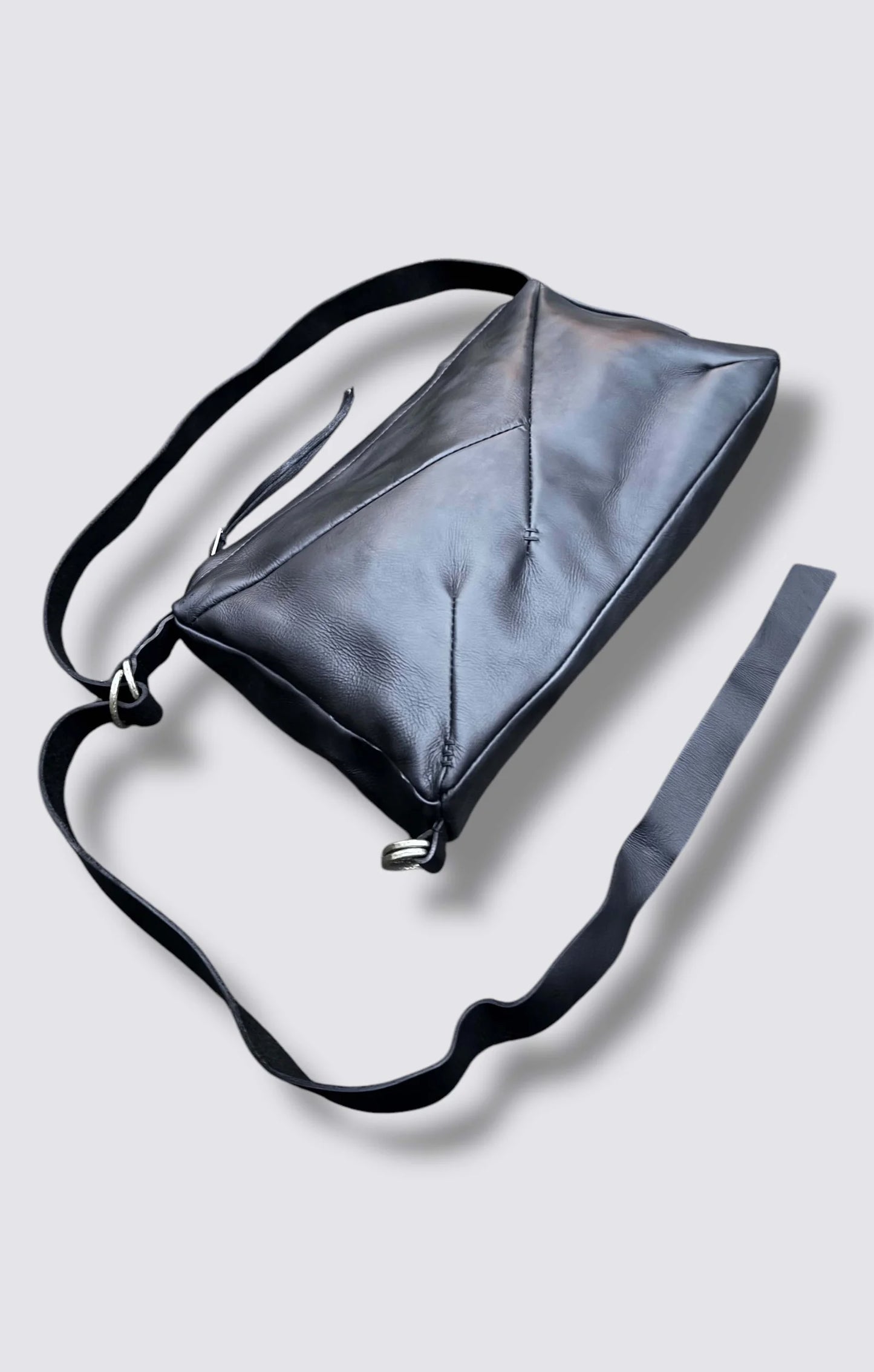 Werk 41P  Leather Messenger Bag