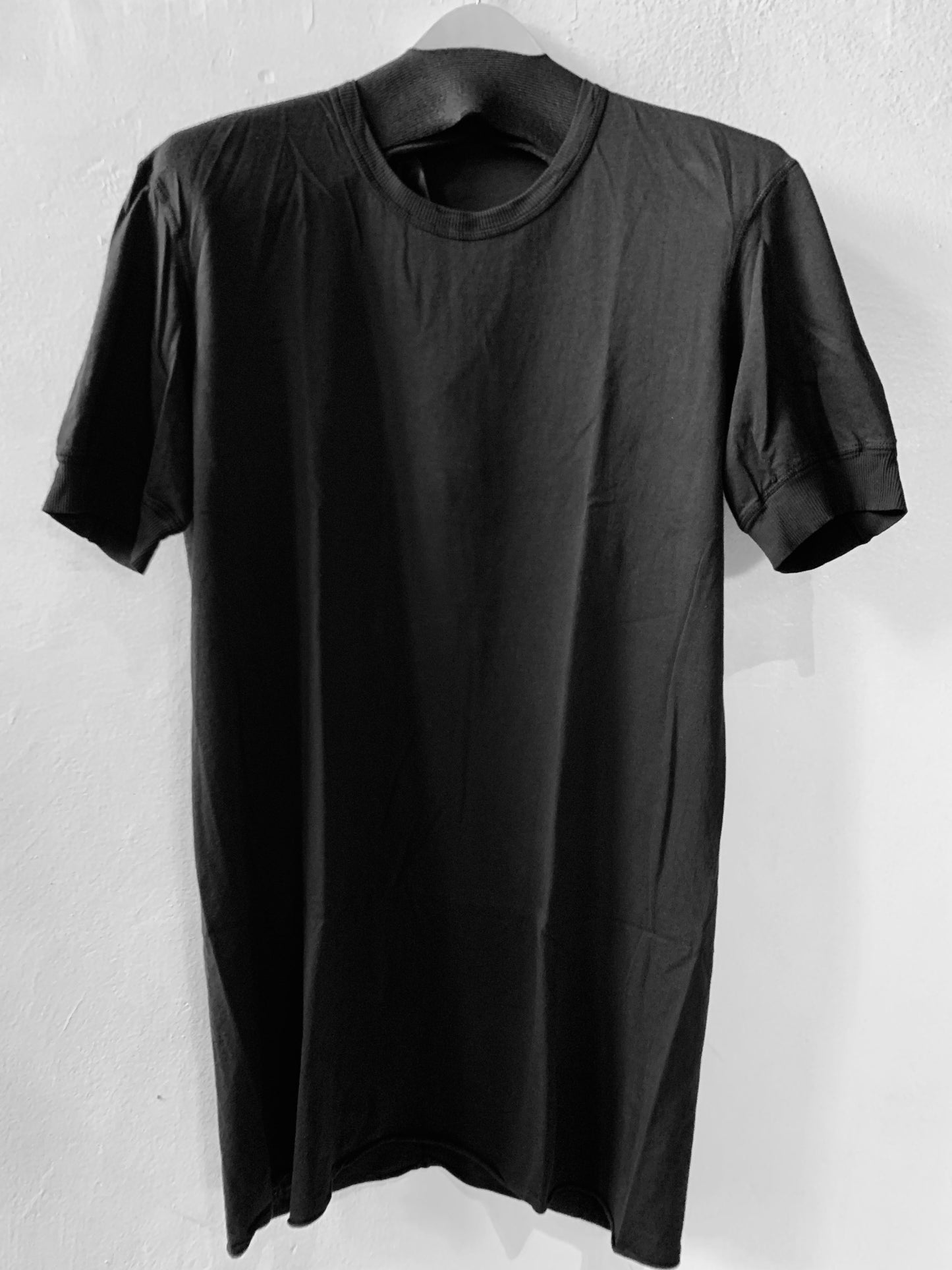 Black Object Dyed T-Shirt Regular Fit TS1 RIB RF