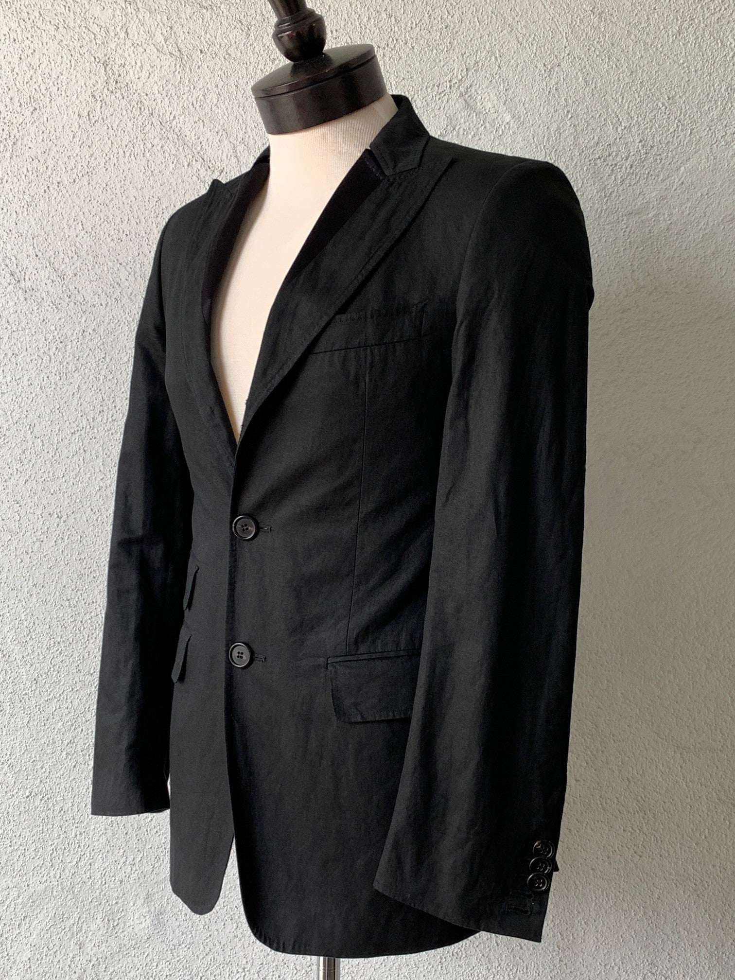 何でも揃う WIDE MASU LAPEL JACKET(BLACK) TAILORED テーラード