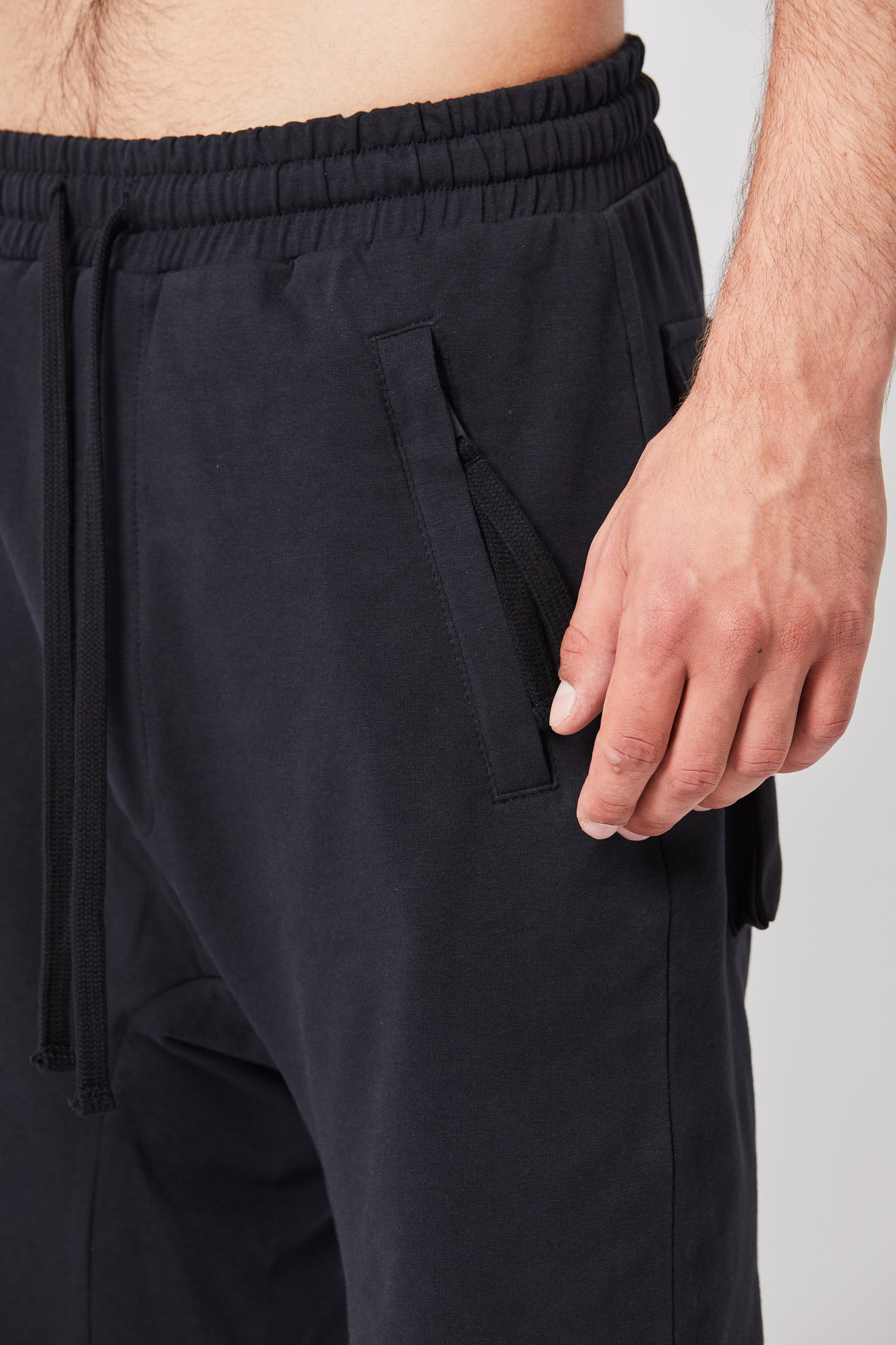 Cotton MST Stretch 379 Shorts Black Crotch – Drop The Modal Archive