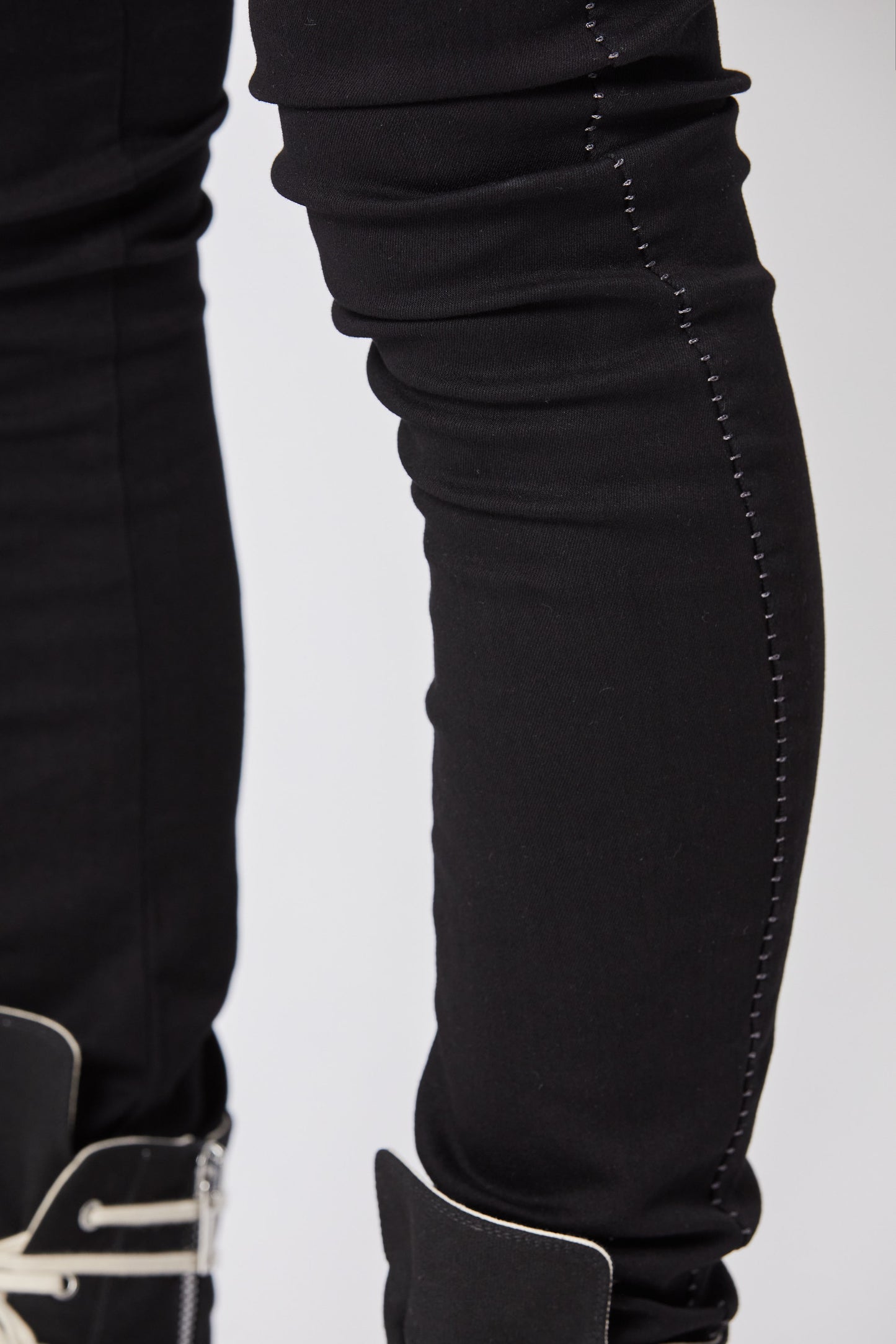 Black Slim Fit Stretch Denim Jeans MT 79