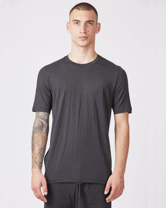 Black Round Neck T-Shirt MTS 635