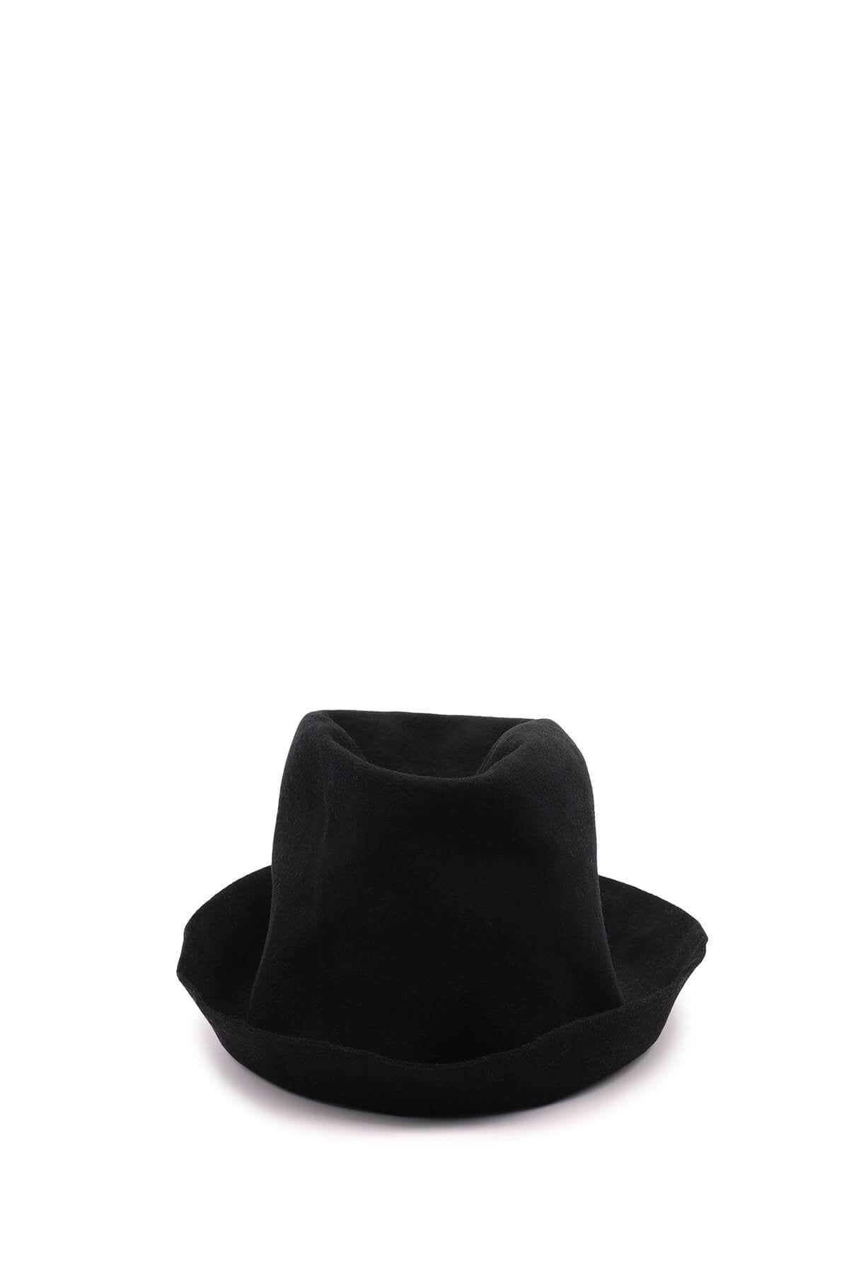 Black Artista Lapin Felt Hat by Reinhard Plank