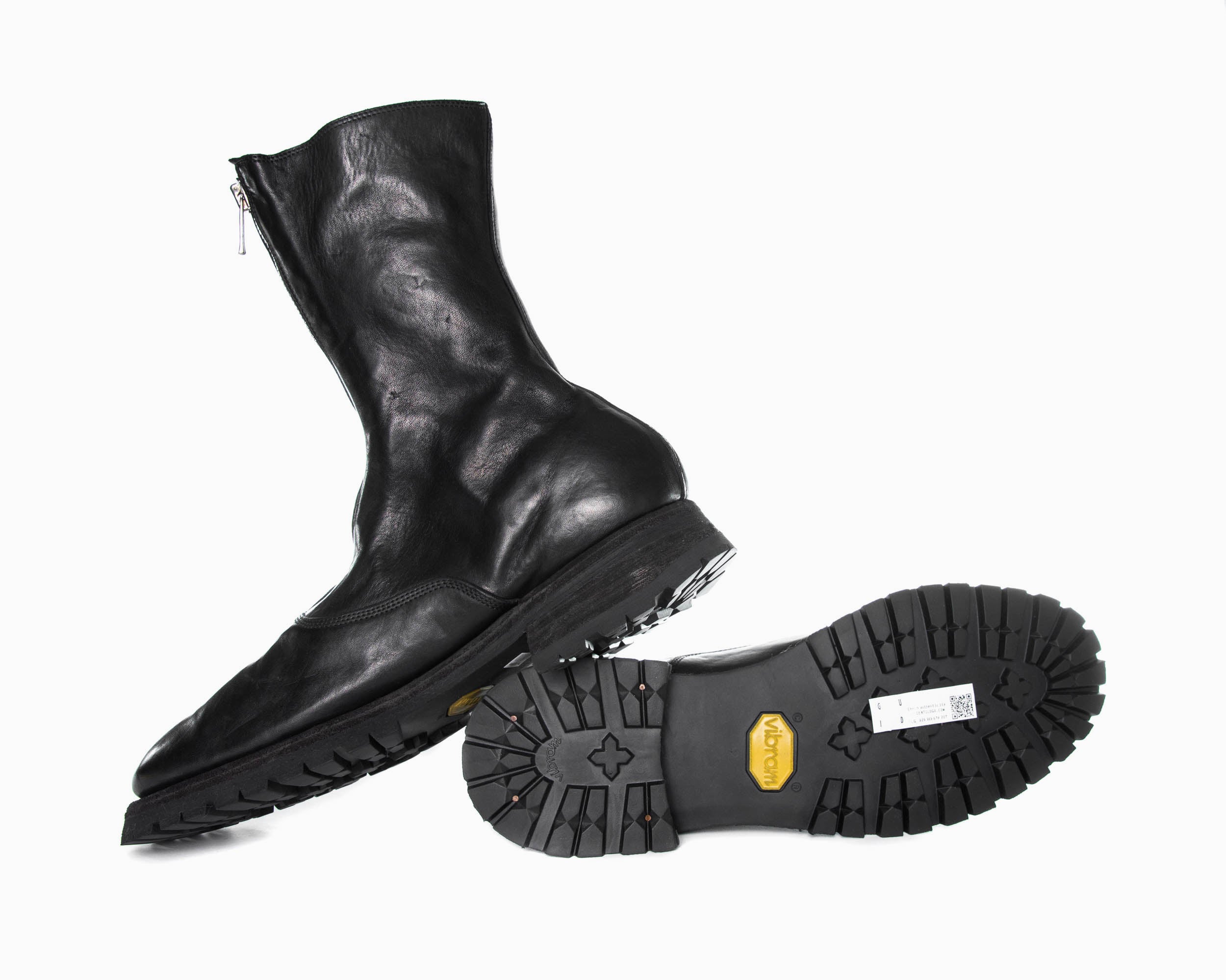 Vibram 2025 boots black